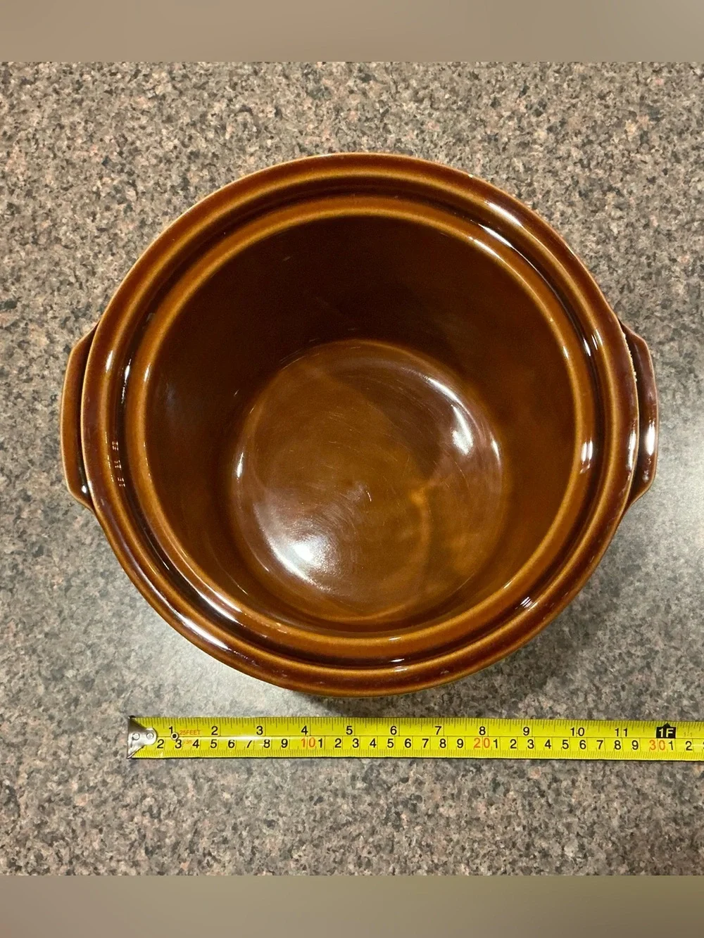 Vintage 70’s Crock Watcher By Hamilton Beach 4 Quart *See Comments about lid